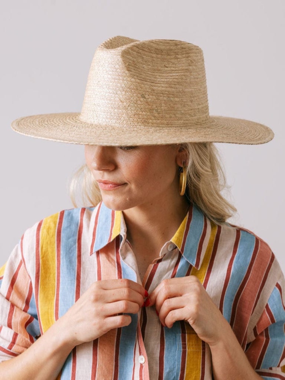 Sunshine Tienda Jane Palm Hat